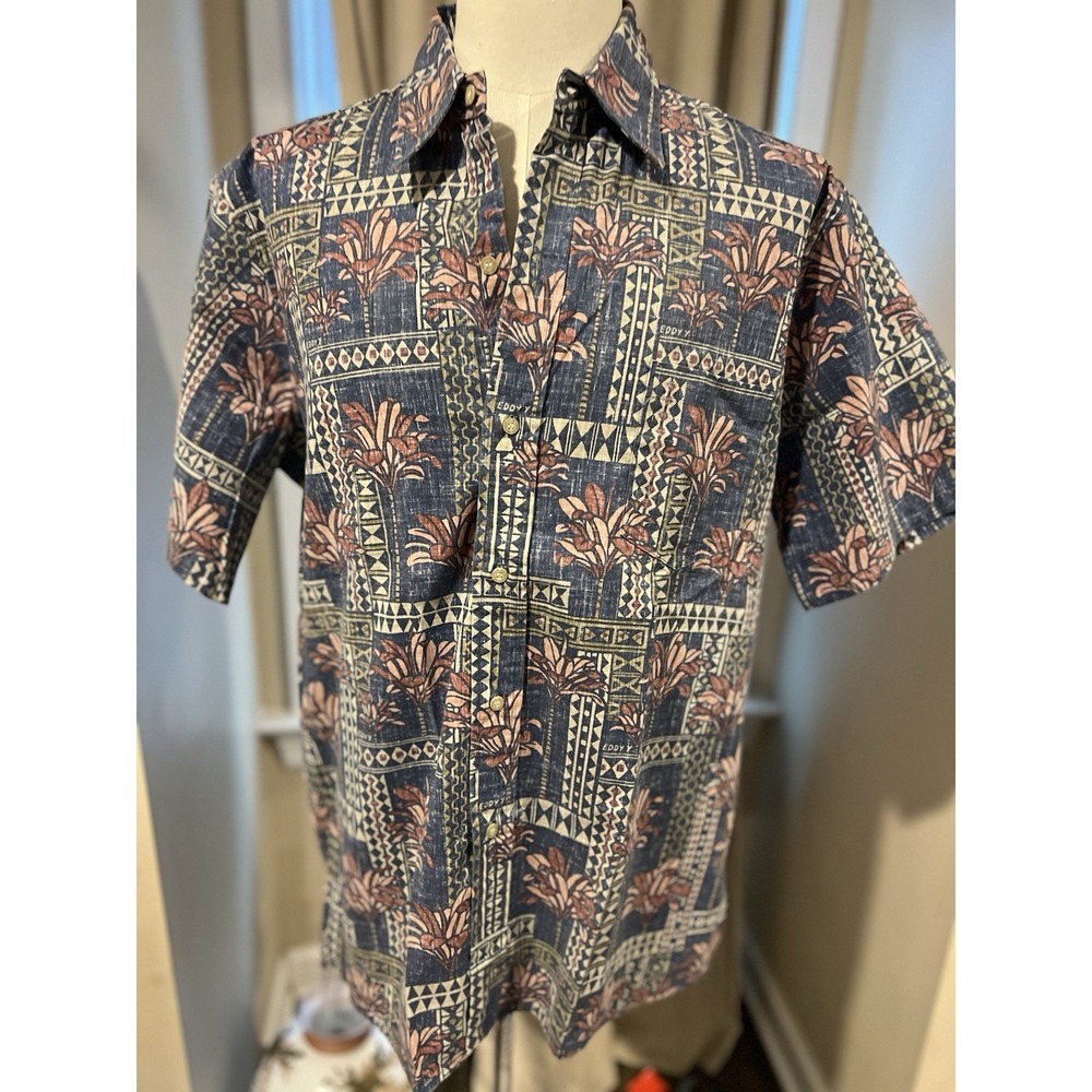Art Of Eddy Y By Ten Spooner Button Down Shirt‎ Men's Xl Western Hawaiian Casual